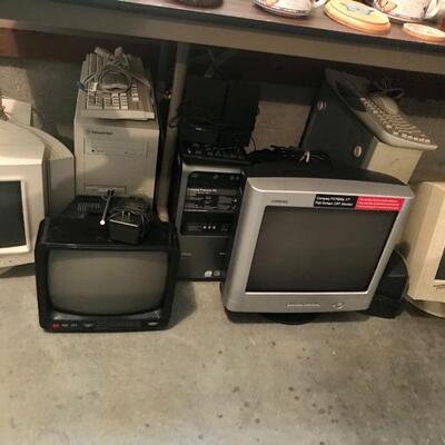 Old computers and tvâ€™s