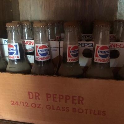Old Pepsi bottles 