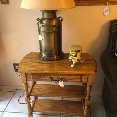 Side table 
Cool Lamp 