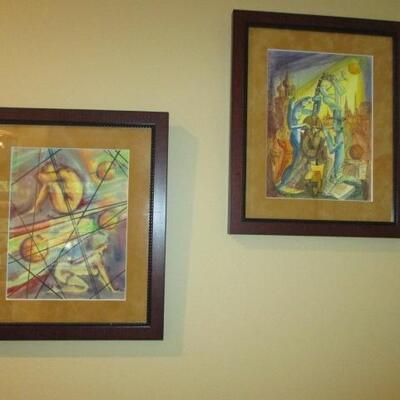 Pair Of Russian Prints 