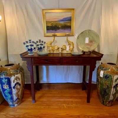 The console table is still available.  Everything else has sold.  
