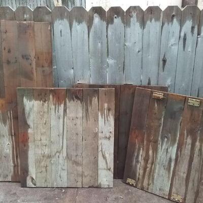 Wood Fence/Gate Pieces