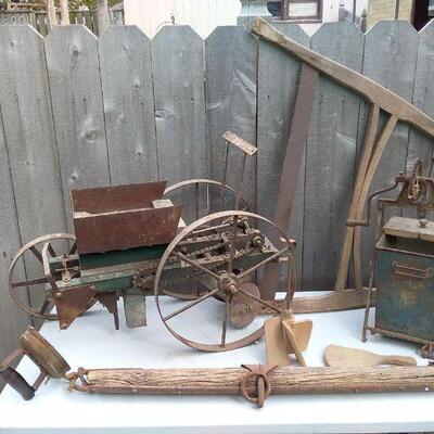Antique Farm Tools