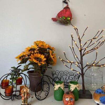 Fall Decor is for the Birds