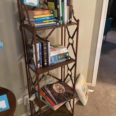 Bookcase has been sold, but contents are still available.