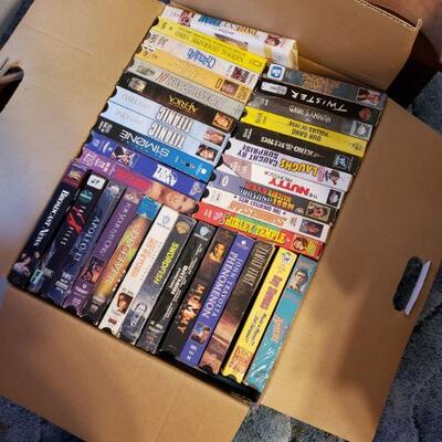 $Free
Whole box of VHS tapes
