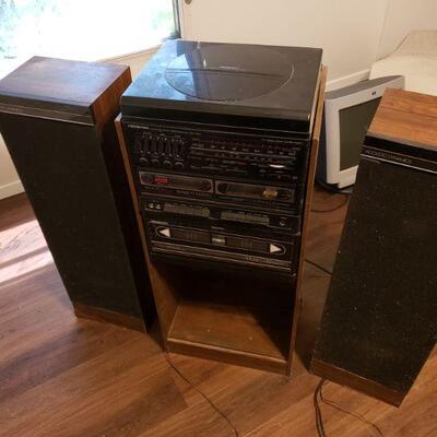 $30.00 
Stereo system with speakers 
Tape and record player