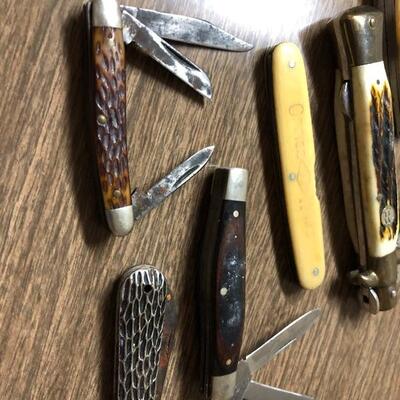 Vintage pocket knives 