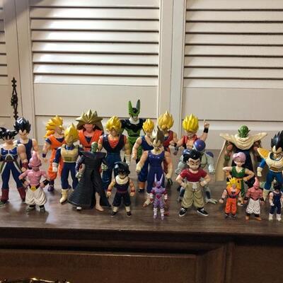 1990s Dragon Ball Z figures 