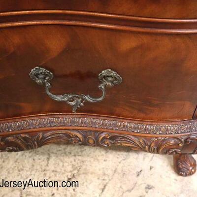 
Lot 506
VINTAGE Batesville Furniture burl mahogany and carved chest on chest with fancy hardware
