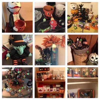 Halloween Decorations all thru the house