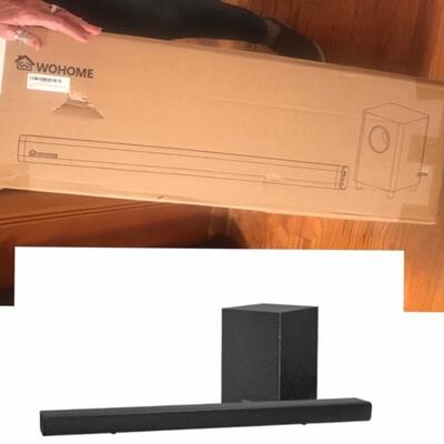 Wohome soundbar - brand new, never opened