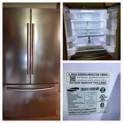 Samsung French Door Refrigerator, freezer on the bottom