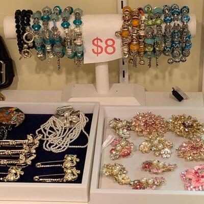 Markdown $6 Bracelets- 
Pins Range $4-$6