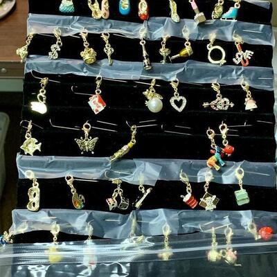 Take 1-10 Charms: $2 each/ 11 or more $1 Each
24k Gold Plated Charms / Lobster Claw Lock
                                  Or 
Silver...