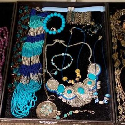 We have over 14 Different Fine Costume Jewelry Trays: including Necklaces, Bracelets, Rings, Earrings - prices Range $10-$20