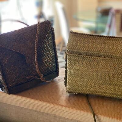 Vintage woven purse $30 each