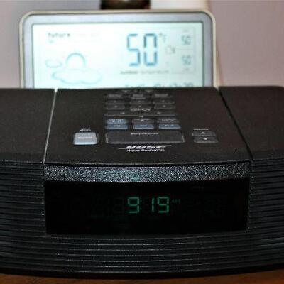 Bose Wave radio makes the perfect dual alarm clock or the perfect sound system for any room.  Lots of volume and clarity.