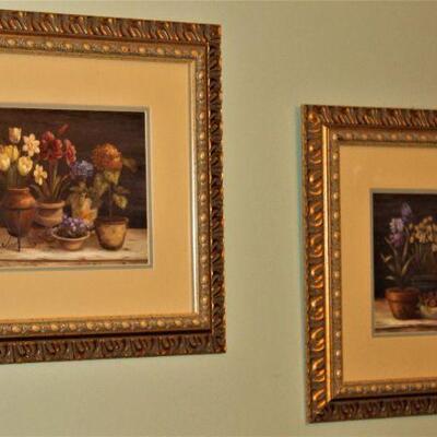 Just two of many pieces of artwork you'll find at the sale.