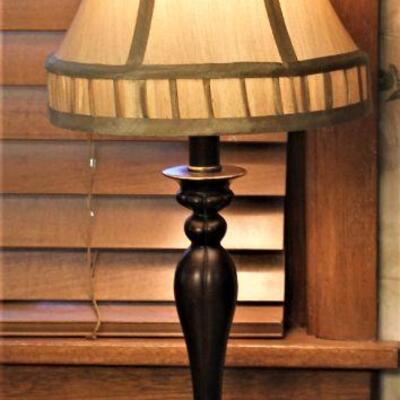 Accent, slender table lamp.