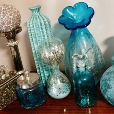 Aqua Blue Decorative items