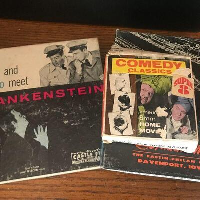 Vintage Abbott and Costello meet Frankenstein movie
