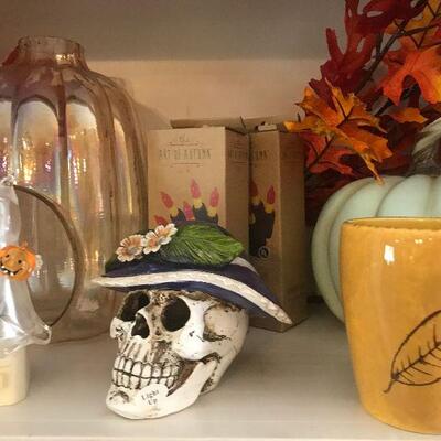 Skull and Fall Decorations