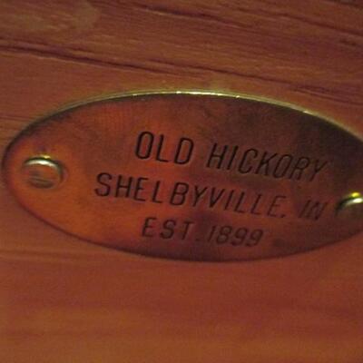 OLD HICKORY BEDROOM SUITE  