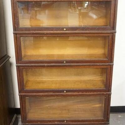 1079	10593	OAK FOUR SECTIONED BARISTER BOOKCASE 	OAK FOUR SECTIONED BARISTER BOOKCASE 	250	500	150	PLEASE PAY ATTENTION FOR DAILY...