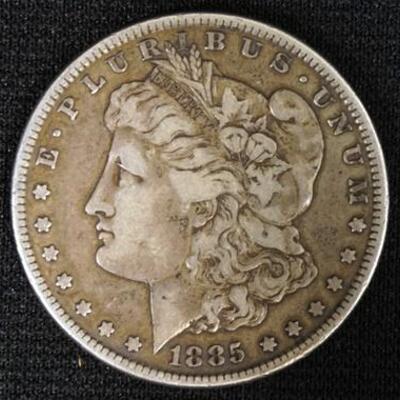 1013	4257	1885 SILVER MORGAN DOLLAR	1885 SILVER MORGAN DOLLAR NO MINT MARK	30	60	20	PLEASE PAY ATTENTION FOR DAILY ADDITIONS TO THIS...