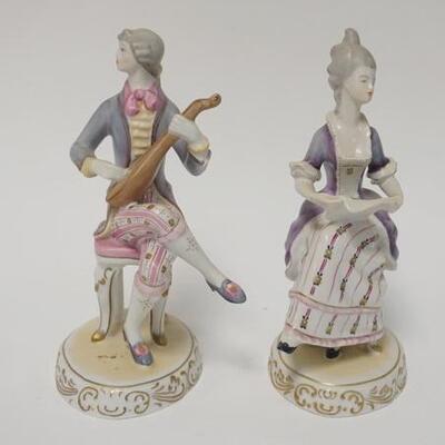 1087	PAIR OF HOLLAHAZA FIGURES MUSICIAN MAN IS PLAYING MANDOLIN WOMAN TALLEST IS 9 1/4 IN H 	40	80	20	PLEASE PAY ATTENTION FOR DAILY...