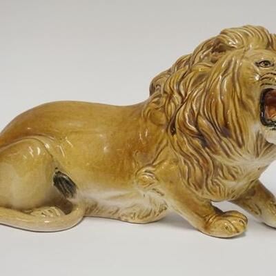 1030	5031	ITALIAN CERAMIC LION	ITALIAN CERAMIC LION 18 IN L 10 1/4 IN H 	50	100	20	PLEASE PAY ATTENTION FOR DAILY ADDITIONS TO THIS SALE....