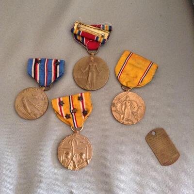 WWII medals