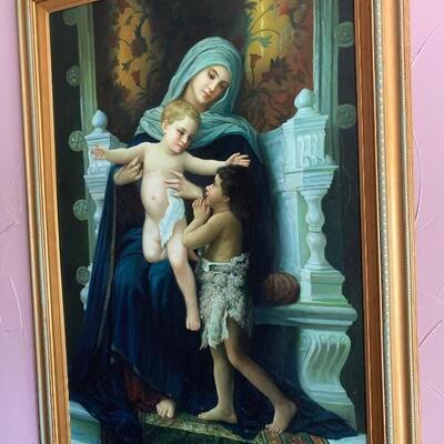 Religious art painting