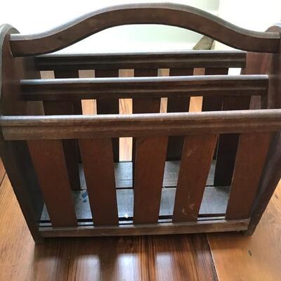 Magazine rack $38