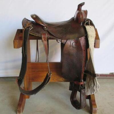 #281 â€¢ Vintage G L Co Trademark Portland Oregon Saddle