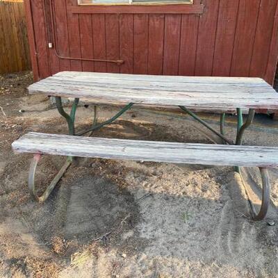 295	

4-Picnic Tables
4-Picnic Tables
60" x60" including benches
Some repair is needed on some
All for one money