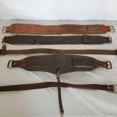 403	

Variety of Cowboy Back Cinches
Variety of Cowboy Back Cinches.