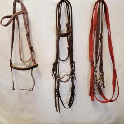 155	

Two Complete Bridles
Two Complete Used Bridles