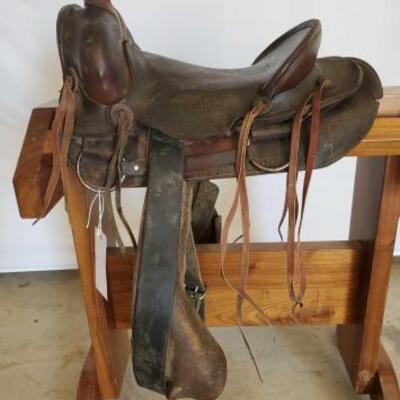 271	

Vintage Cowboy Saddle
14