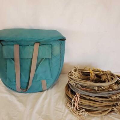 351	

Large Rope Bag and Used Ropes
Large Rope Bag and Used Ropes