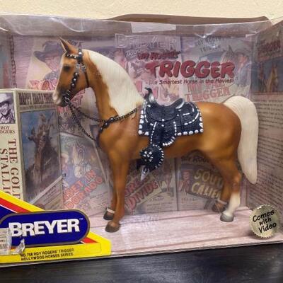 80	

Breyer Roy Rogers Trigger Hollywood Horses Series Collectable Still in Box
Breyer Roy Rogers Trigger Hollywood Horses Series...