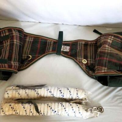 420	

Kensington Insulated Saddle Bags and Two Extra Long Lead Ropes with Leather Tassels
Kensington Insulated Saddle Bags and Two Extra...