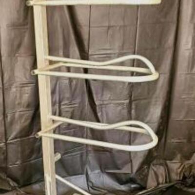 4-Tier Steel Saddle Rack on Wheels with Wheel Locks
 4-Tier Steel Saddle Rack on Wheels with wheel locks. These racks are just perfect...