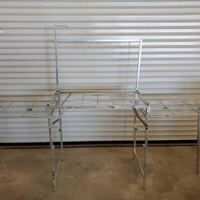 461	

Cowboy Cook Super Shelving
Folding Cowboy Cook Super Shelving. Unit folds compact for easy storage and hauling.