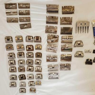 261	

Clipper Blades and Lots of Them
Clipper Blades- Oster-Stewart-Sunbeam all in this lot
