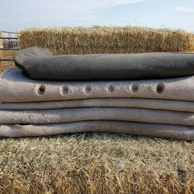 180	

Five Saddle Pads
Five Used Saddle Pads