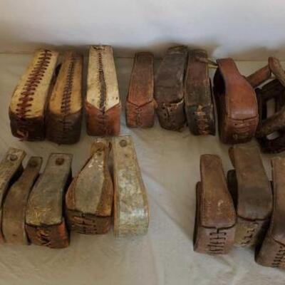 416	

Large lot of Mismatched Cowboy Stirrups
Large lot of Mismatched Cowboy Stirrups.  Whats your pleasure !
Approximately 28 mixed...