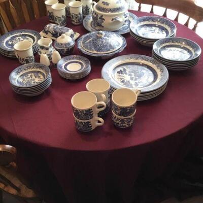 Churchill England Willow Dishware