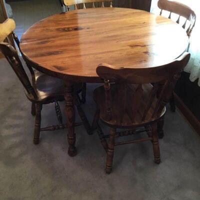 Dining Table and 4 Chairs